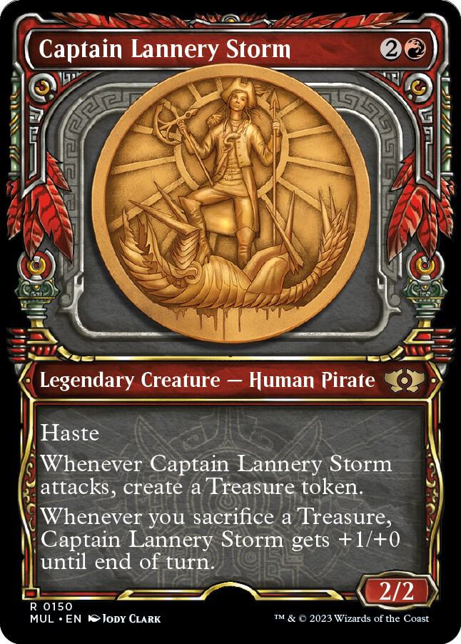 Captain Lannery Storm (Halo Foil) (150) [Multiverse Legends] [Showcase]