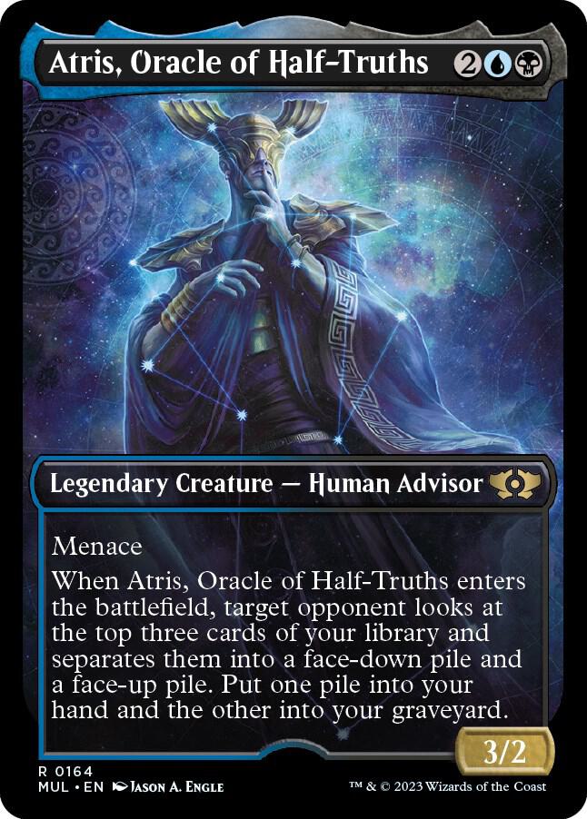 Atris, Oracle of Half-Truths (Halo Foil) (164) [Multiverse Legends] [Showcase]