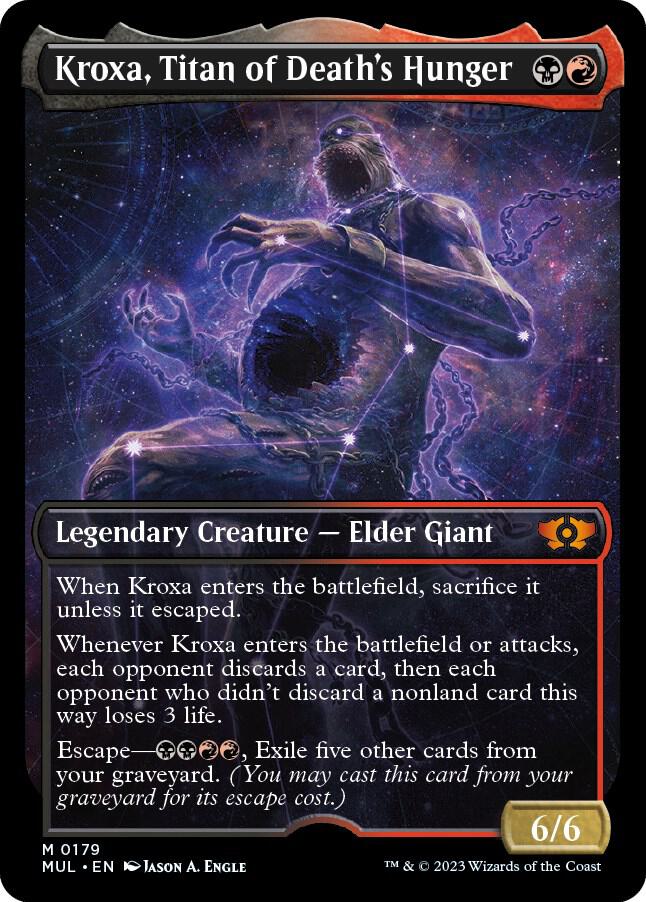 Kroxa, Titan of Death's Hunger (Halo Foil) (179) [Multiverse Legends] [Showcase]