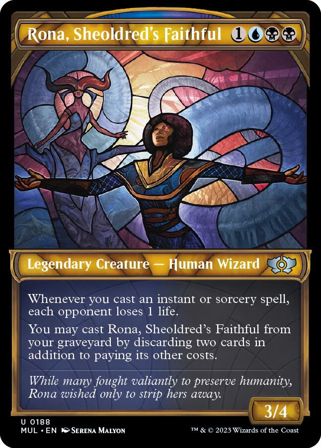 Rona, Sheoldred's Faithful (Halo Foil) (188) [Multiverse Legends] [Showcase]