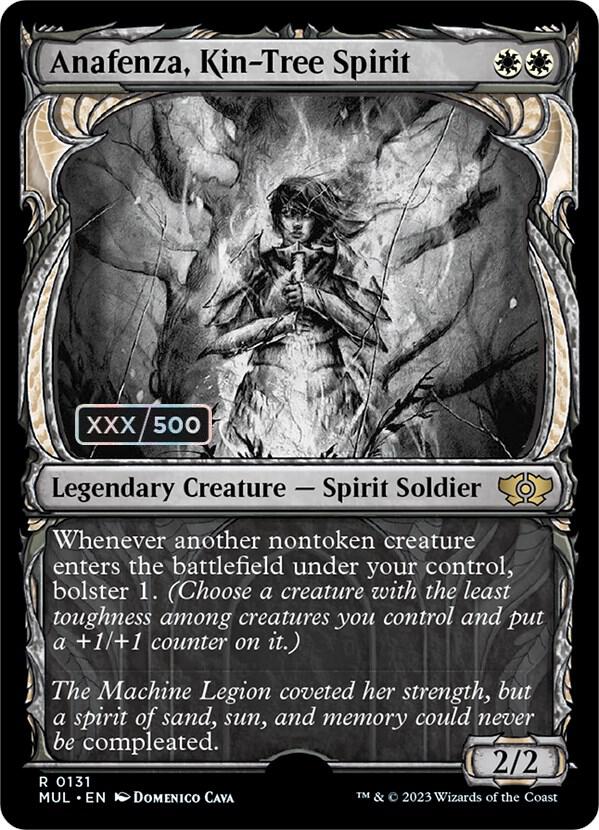 Anafenza, Kin-Tree Spirit (Serial Numbered) (131) [Multiverse Legends] [Showcase]
