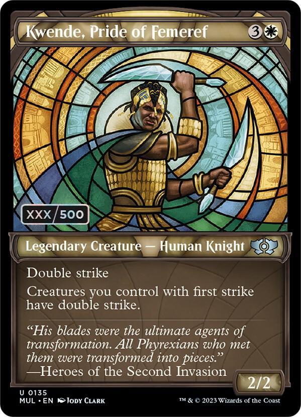 Kwende, Pride of Femeref (Serial Numbered) (135) [Multiverse Legends] [Showcase]