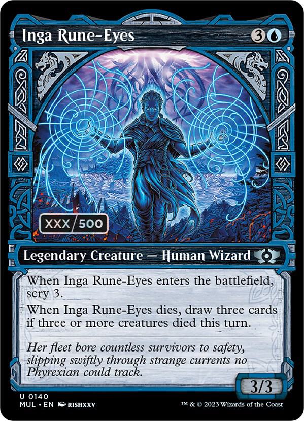 Inga Rune-Eyes (Serial Numbered) (140) [Multiverse Legends] [Showcase]