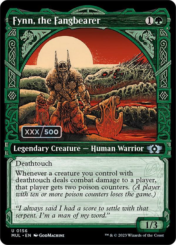 Fynn, the Fangbearer (Serial Numbered) (156) [Multiverse Legends] [Showcase]