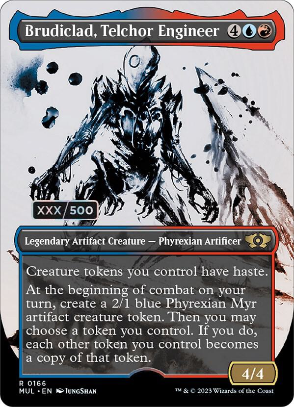 Brudiclad, Telchor Engineer (Serial Numbered) (166) [Multiverse Legends] [Showcase, Borderless]
