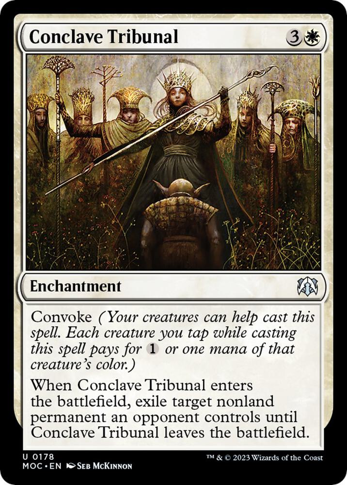 Conclave Tribunal (178) [March of the Machine Commander]