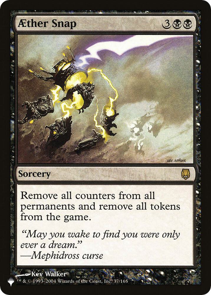 Aether Snap (37/165) [The List]