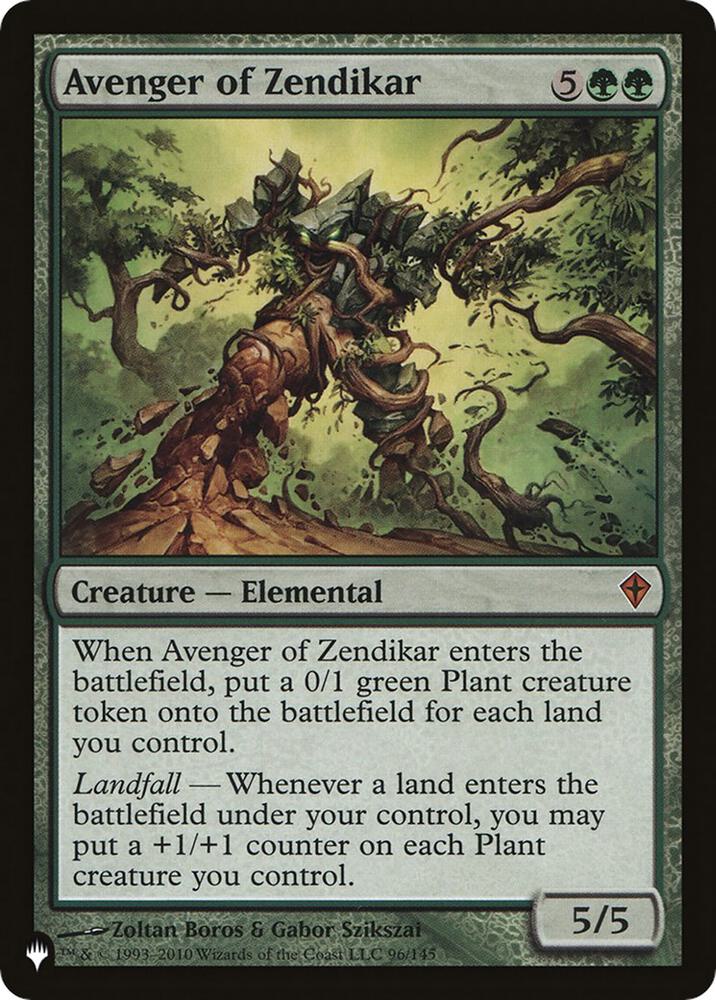 Avenger of Zendikar (96/145) [The List]