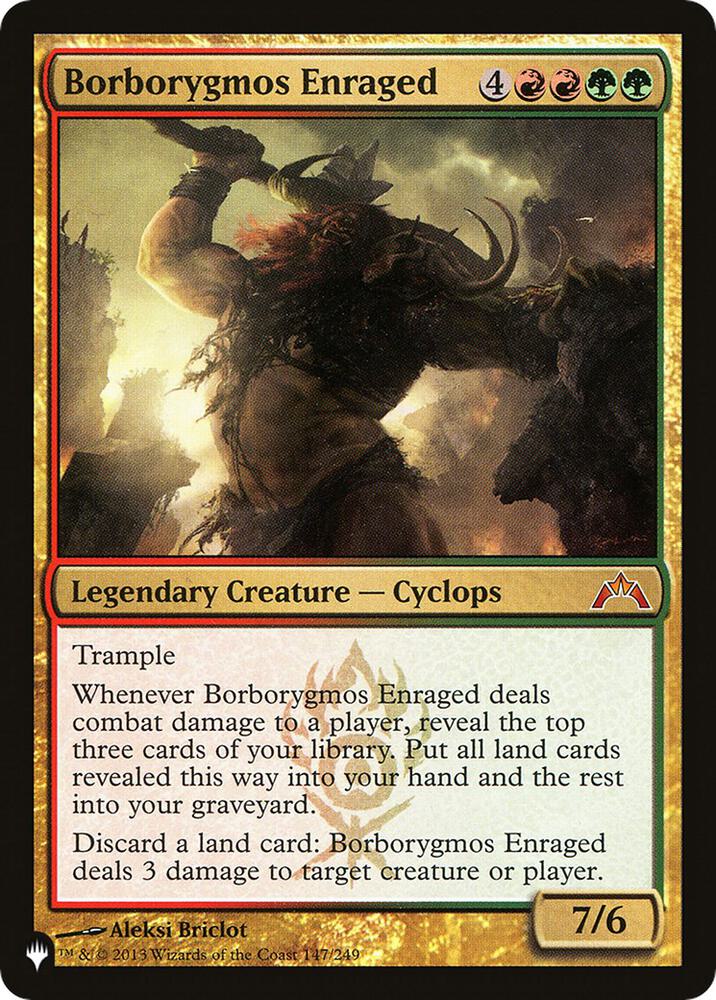 Borborygmos Enraged (147/249) [The List]