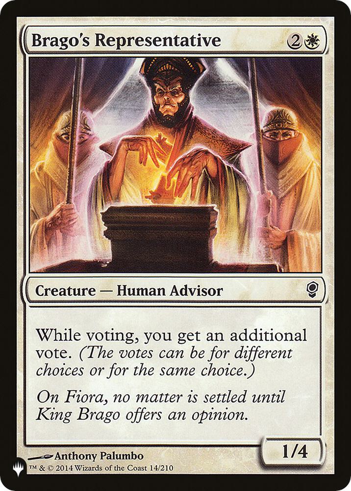 Brago's Representative (14/210) [The List]