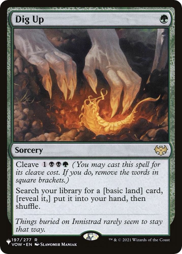 Dig Up (197/277) [The List]