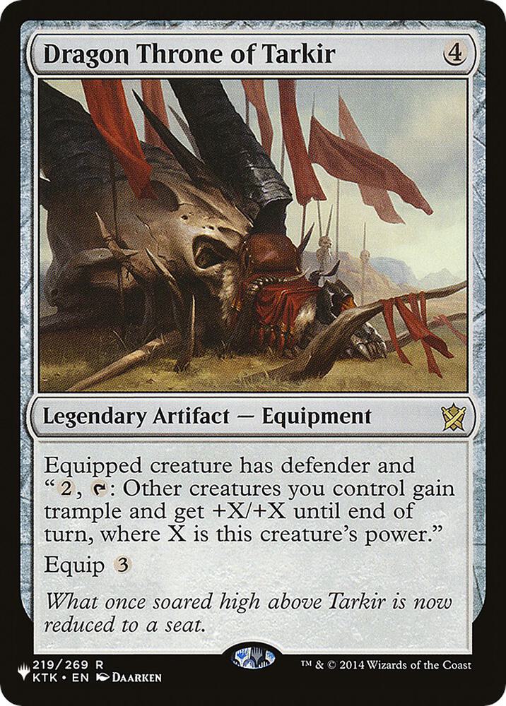 Dragon Throne of Tarkir (219/269) [The List]