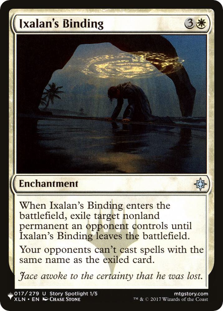 Ixalan's Binding (017/279) [The List]