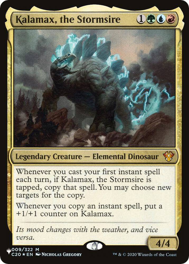 Kalamax, the Stormsire (009/322) [The List]
