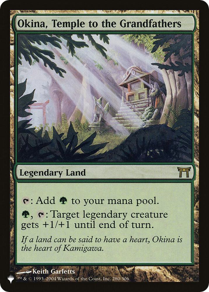 Okina, Temple to the Grandfathers (280/306) [The List]