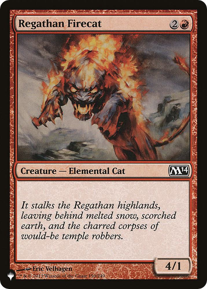 Regathan Firecat (150/249) [The List]