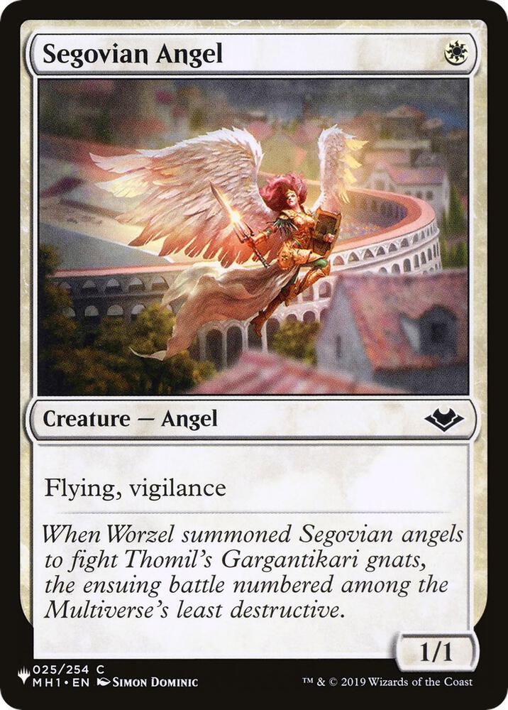Segovian Angel (25) [The List]
