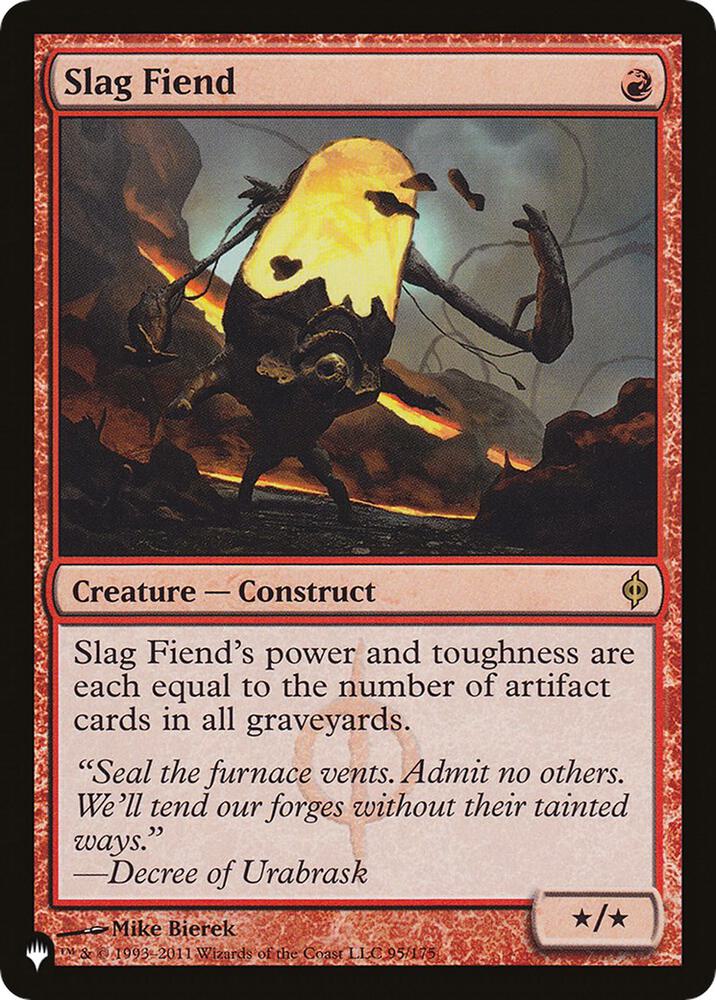 Slag Fiend (95/175) [The List]