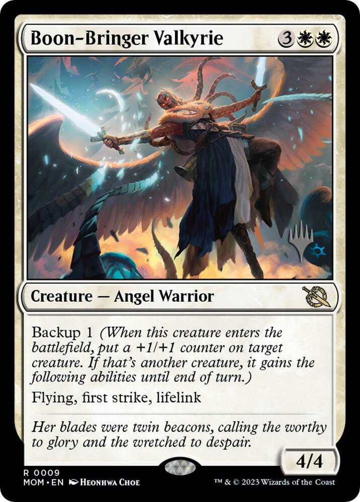 Boon-Bringer Valkyrie (9) [March of the Machine Promos]