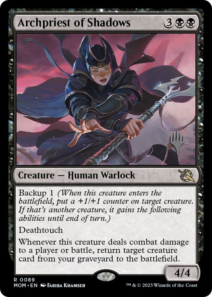 Archpriest of Shadows (89) [March of the Machine Promos]