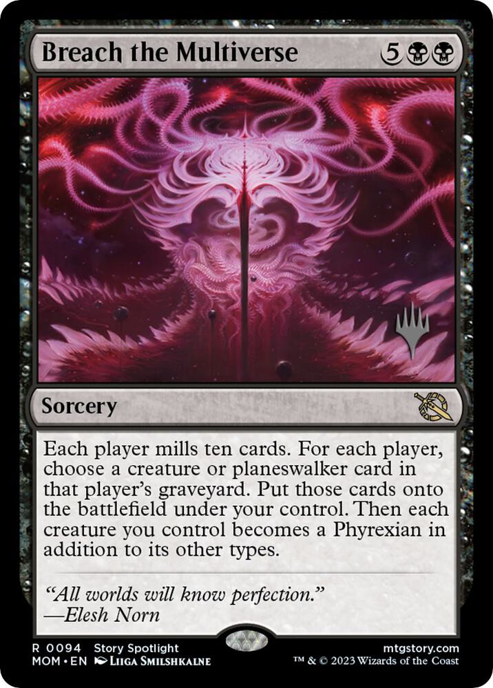 Breach the Multiverse (94) [March of the Machine Promos]