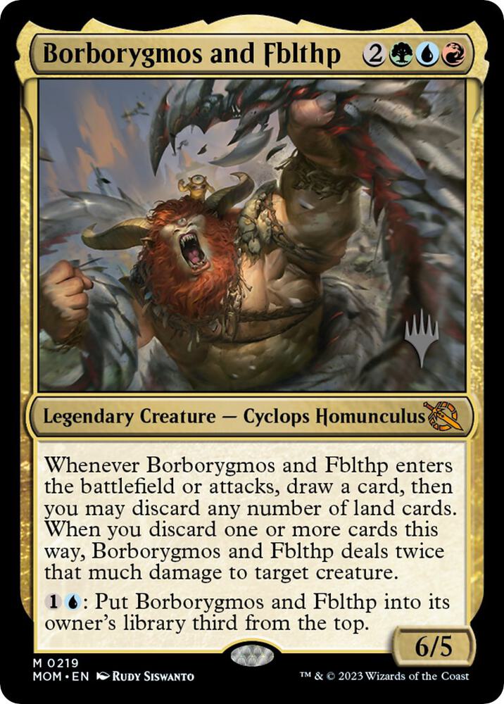 Borborygmos and Fblthp (219) [March of the Machine Promos]