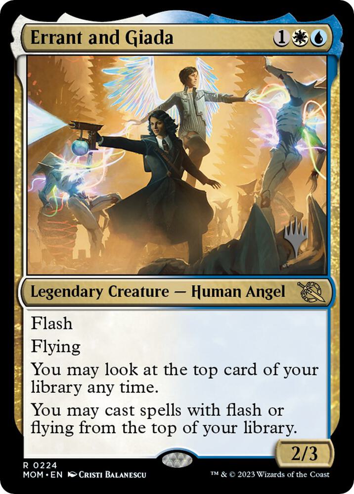 Errant and Giada (224) [March of the Machine Promos]