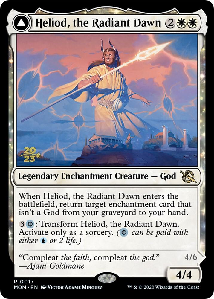 Heliod, the Radiant Dawn (17) [Prerelease Cards]