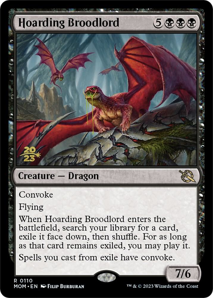 Hoarding Broodlord (110) [Prerelease Cards]