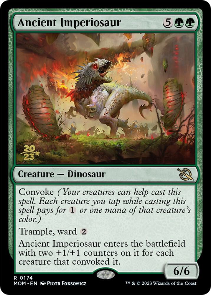 Ancient Imperiosaur (174) [Prerelease Cards]