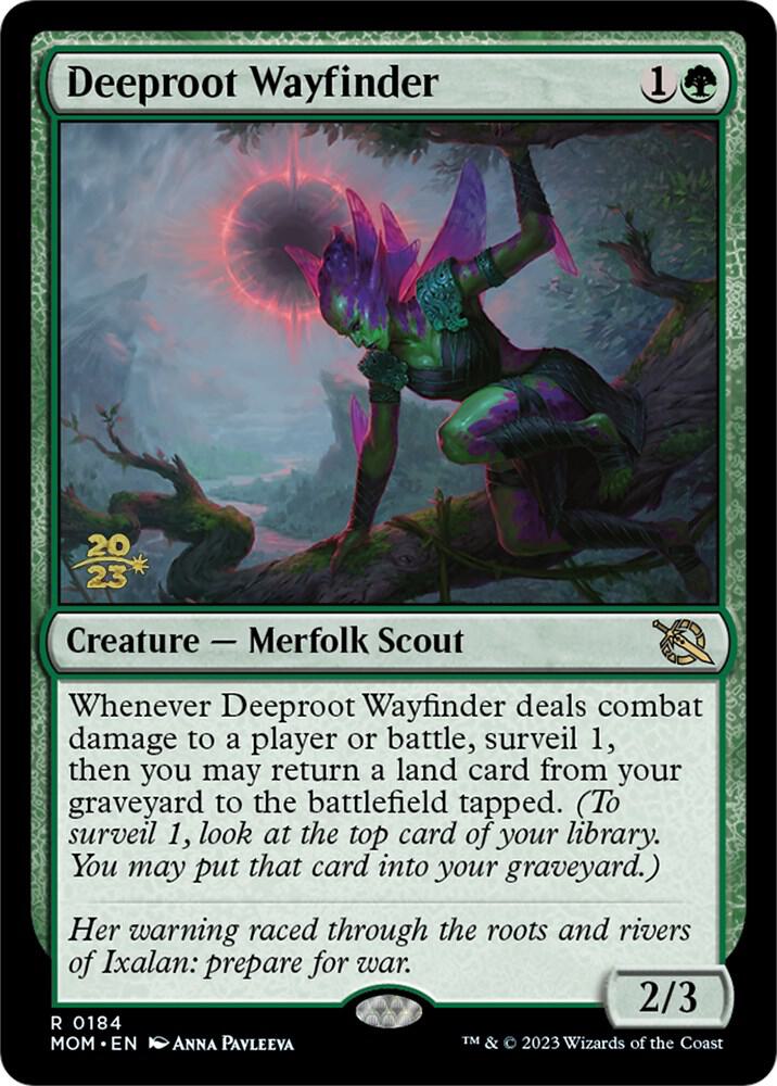 Deeproot Wayfinder (184) [Prerelease Cards]