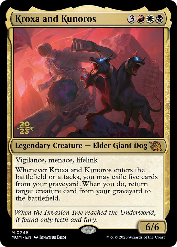 Kroxa and Kunoros (245) [Prerelease Cards]