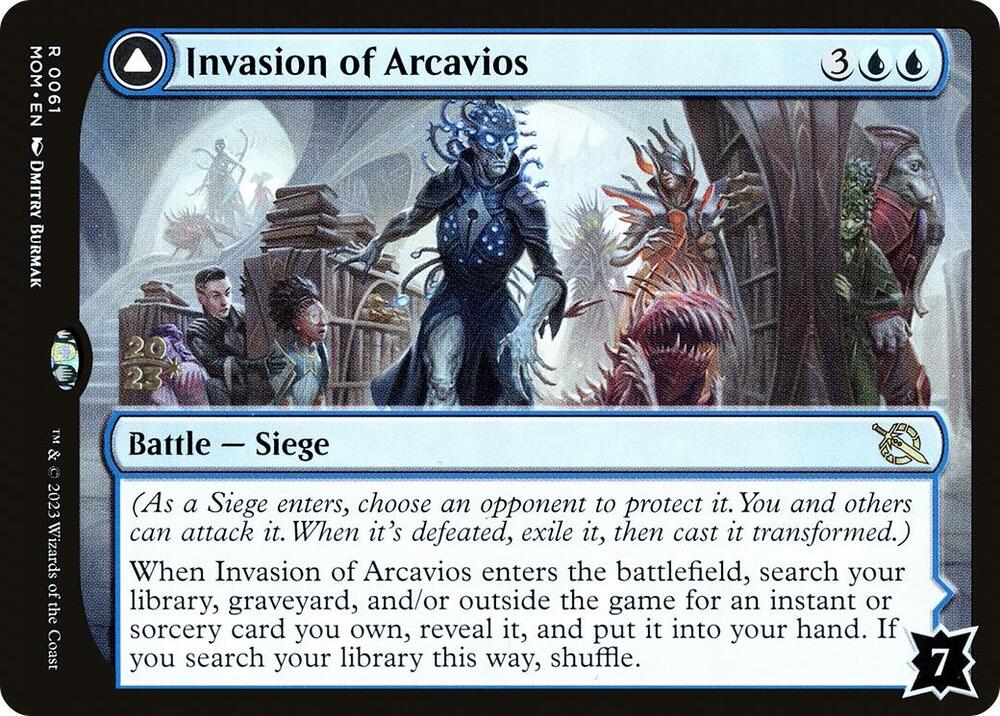 Invasion of Arcavios (61) [Prerelease Cards]