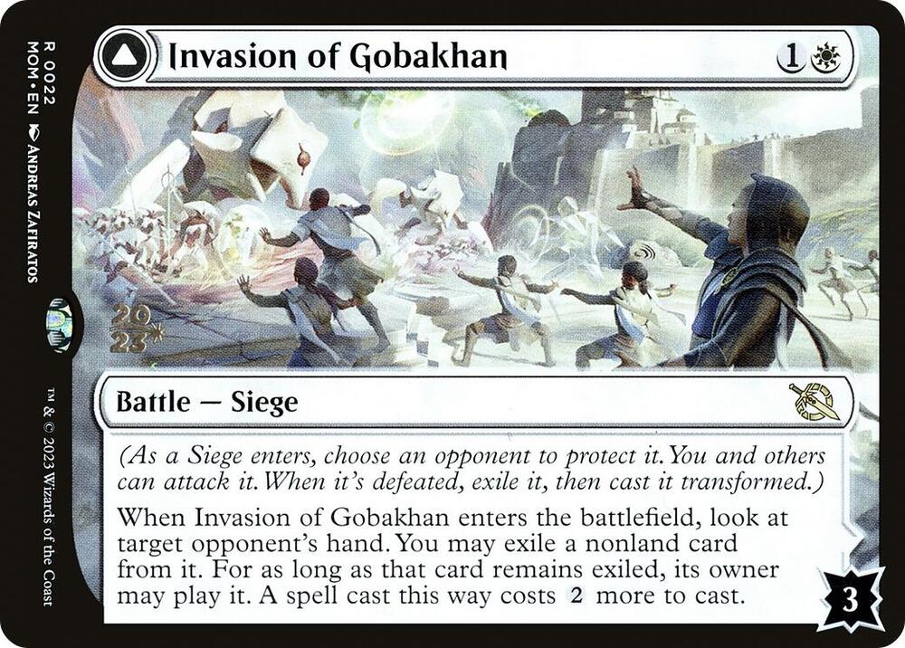 Invasion of Gobakhan (22) [Prerelease Cards]