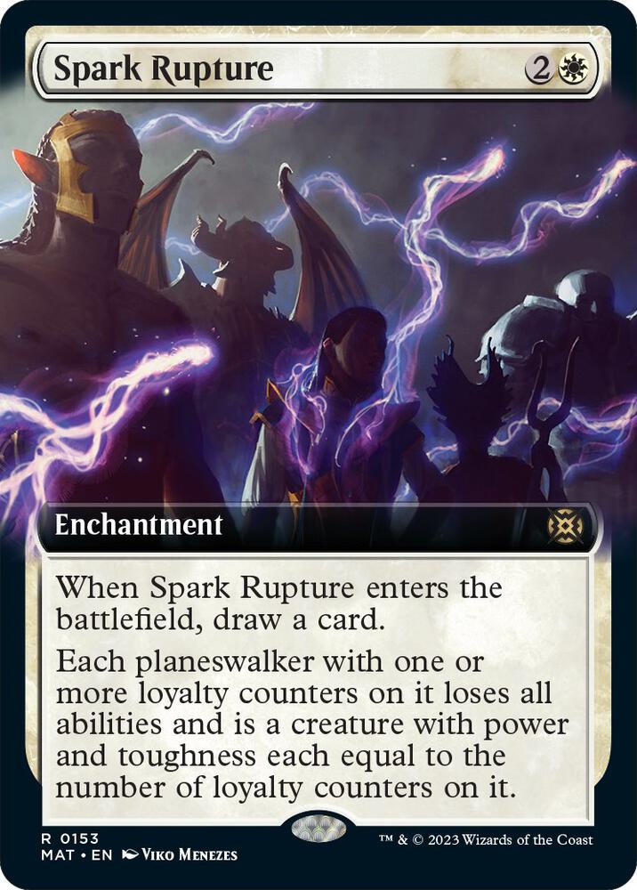 Spark Rupture (Extended Art) (153) [March of the Machine: The Aftermath] [Extended Art]