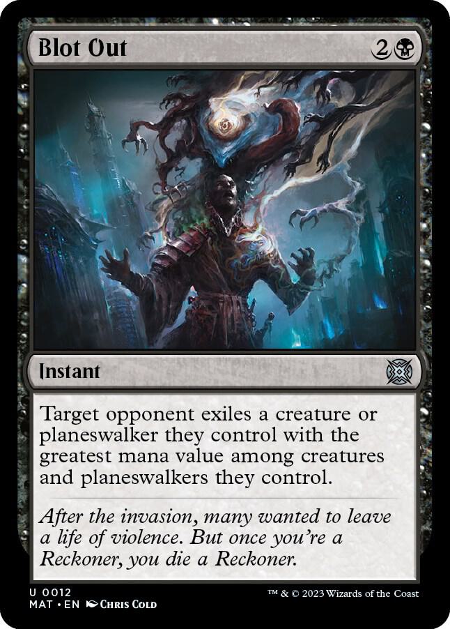 Blot Out (12) [March of the Machine: The Aftermath]