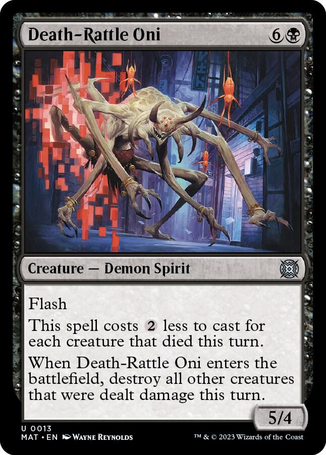 Death-Rattle Oni (13) [March of the Machine: The Aftermath]