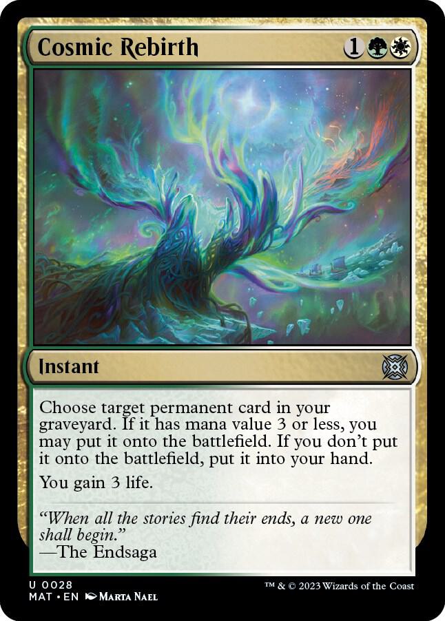 Cosmic Rebirth (28) [March of the Machine: The Aftermath]