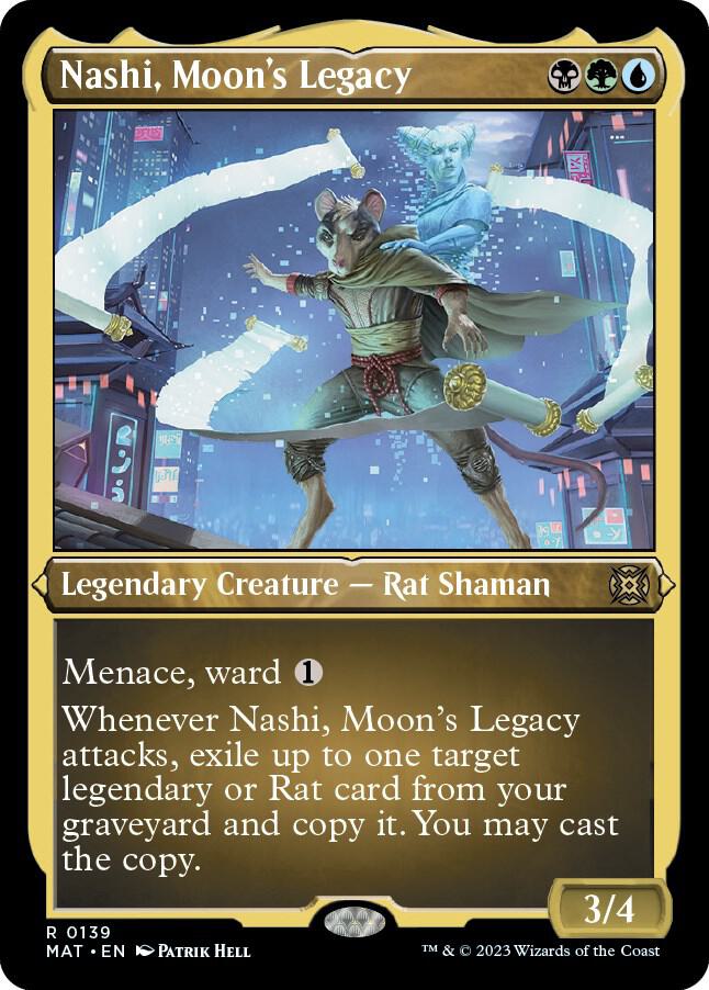 Nashi, Moon's Legacy (Foil Etched) (139) [March of the Machine: The Aftermath]