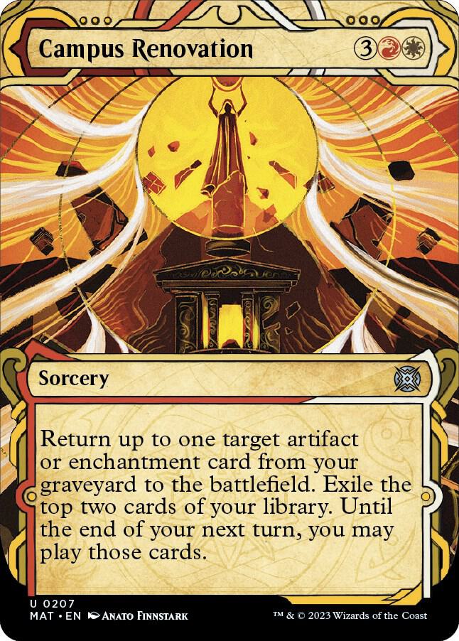 Campus Renovation (Halo Foil) (207) [March of the Machine: The Aftermath] [Showcase]