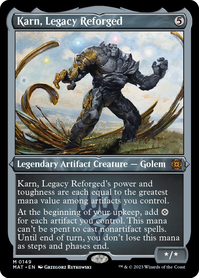 Karn, Legacy Reforged (Foil Etched) (149) [March of the Machine: The Aftermath]