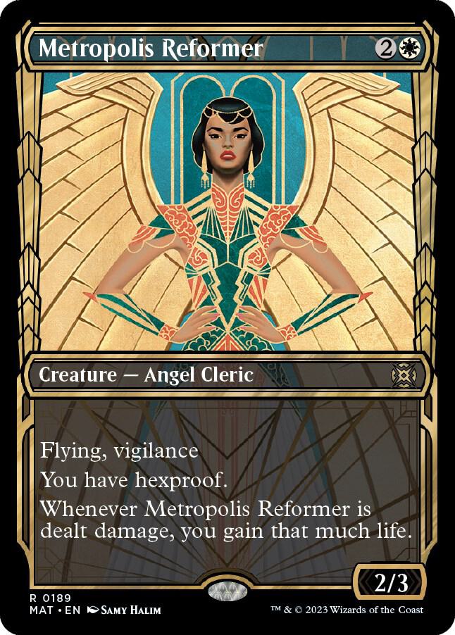 Metropolis Reformer (Halo Foil) (189) [March of the Machine: The Aftermath] [Showcase]