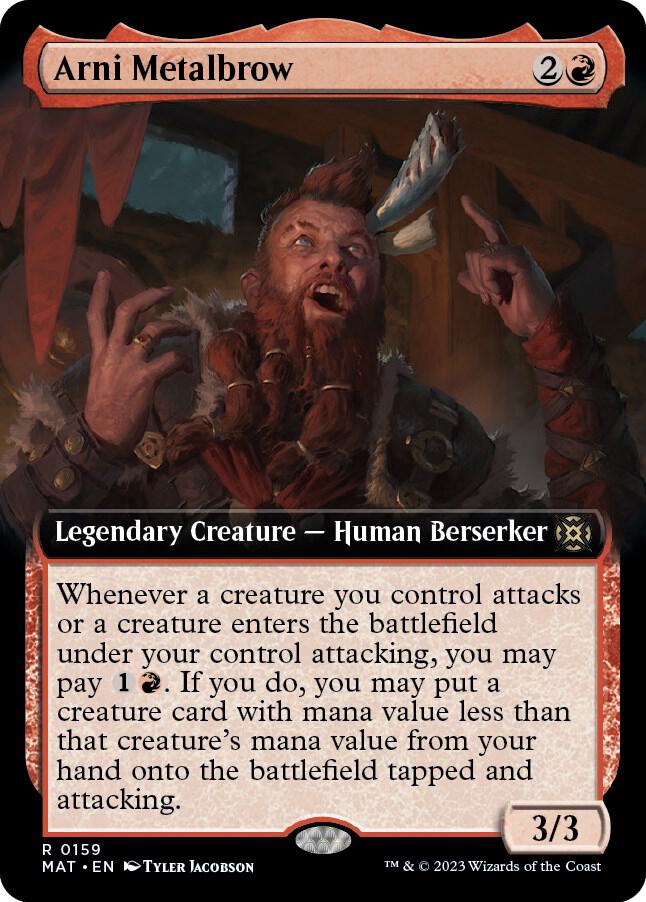 Arni Metalbrow (Extended Art) (159) [March of the Machine: The Aftermath] [Extended Art]