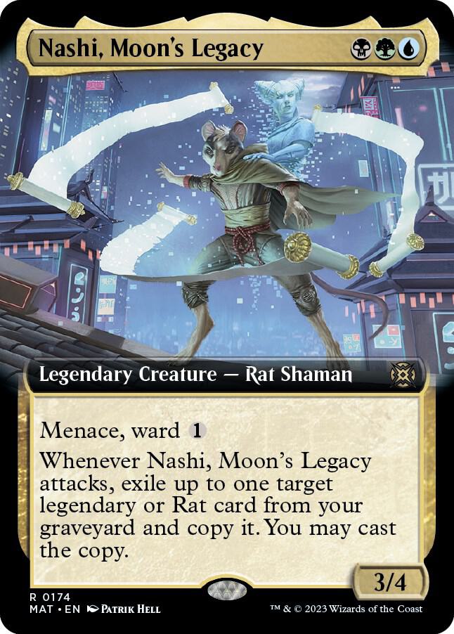 Nashi, Moon's Legacy (Extended Art) (174) [March of the Machine: The Aftermath] [Extended Art]