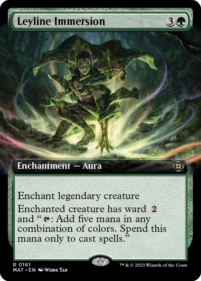 Leyline Immersion (Extended Art) (161) [March of the Machine: The Aftermath] [Extended Art]