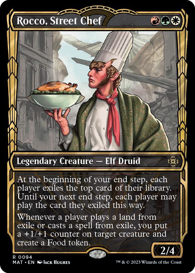 Rocco, Street Chef (Showcase) (94) [March of the Machine: The Aftermath] [Showcase]