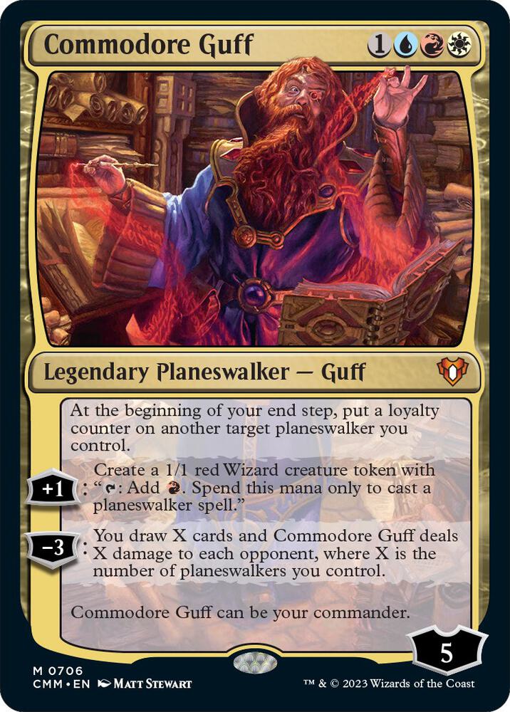 Commodore Guff (706) [Commander Masters]