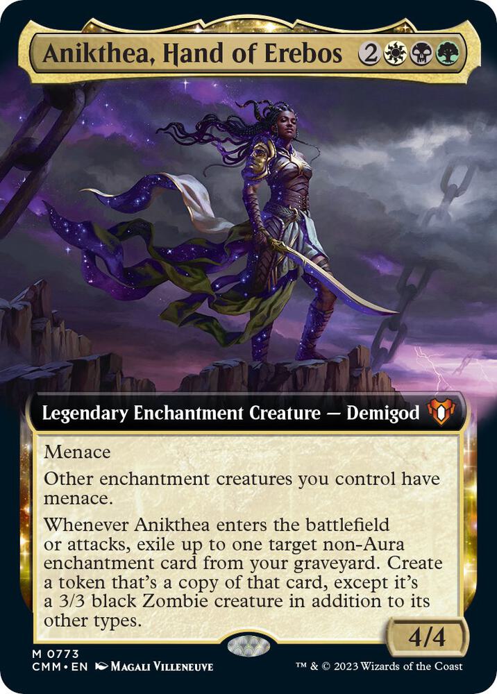 Anikthea, Hand of Erebos (Extended Art) (773) [Commander Masters] [Extended Art]