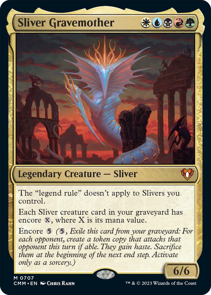 Sliver Gravemother (707) [Commander Masters]