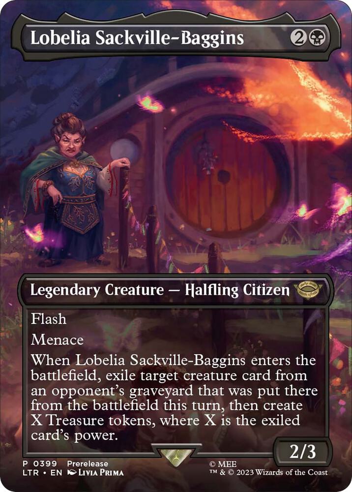 Lobelia Sackville-Baggins (Borderless) (399) [The Lord of the Rings: Tales of Middle-earth] [Borderless]